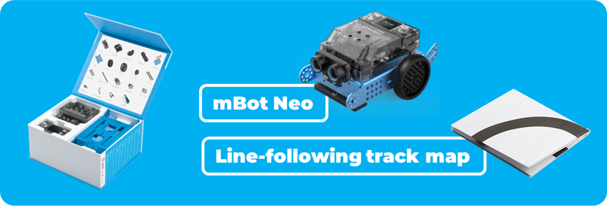 mBot Neo & Line-following track map