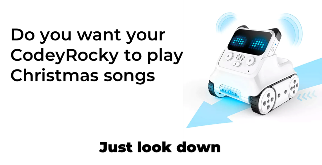 Do you want your Codey Rocky to play Christmas songs