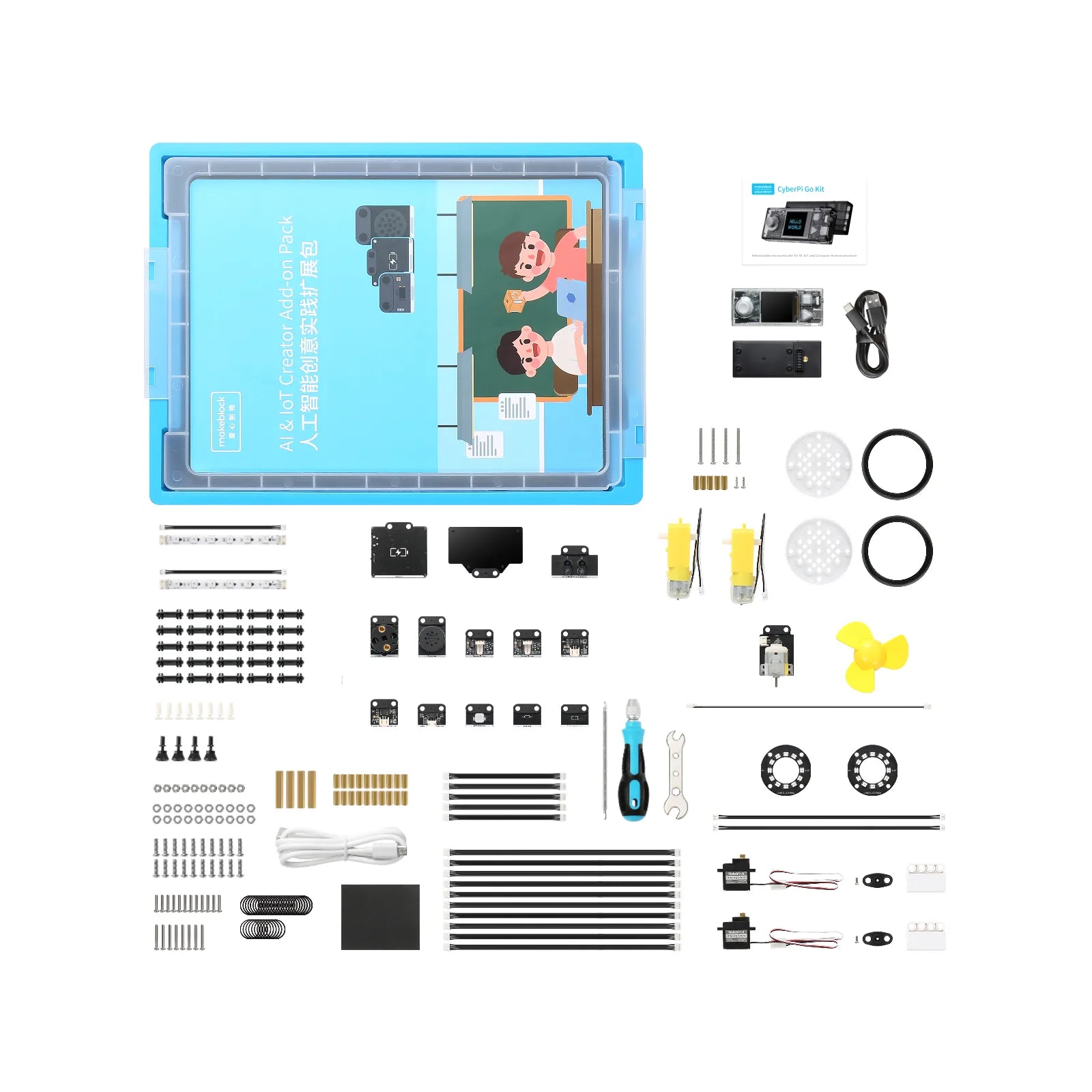 Makeblock CyberPi: Educational Electronics Kits for Beginners to Learn Programming