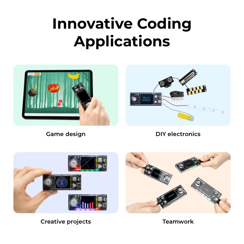Makeblock CyberPi: Educational Electronics Kits for Beginners to Learn Programming