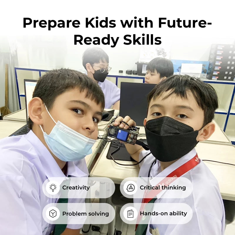 Makeblock CyberPi: Educational Electronics Kits for Beginners to Learn Programming